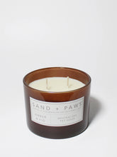 Sand + Paws Amber & Fig 12 oz scented candle